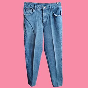 12M 32x30 Vintage Riders Stonewashed Blue Denim Straight Leg Jeans